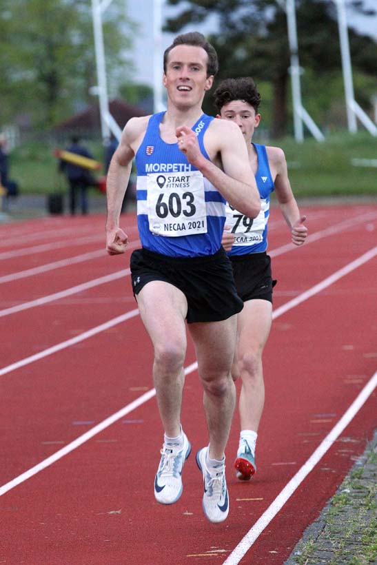 3000 metres, 2021 North East Grand Prix No. 2, Monkton, Wednesday, May 19th. Photo: David T. Hewitson/Sports for All Pics